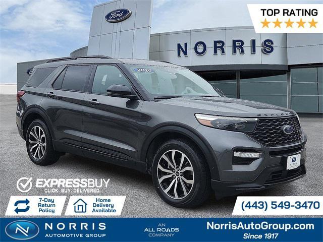 used 2020 Ford Explorer car, priced at $29,787