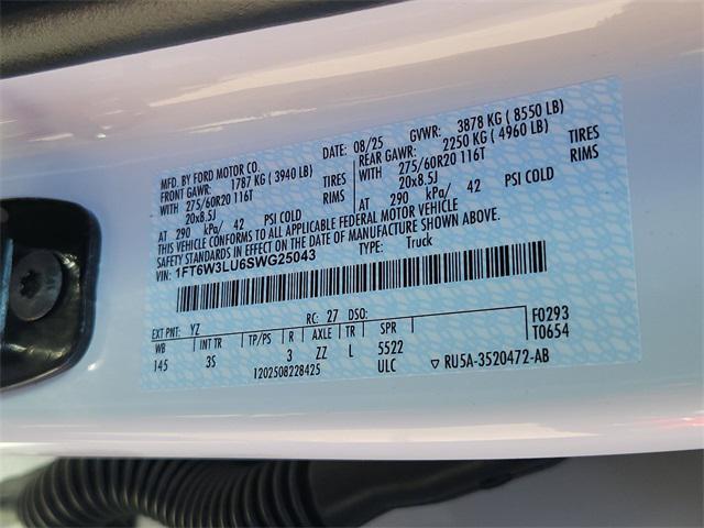 new 2025 Ford F-150 Lightning car, priced at $63,761