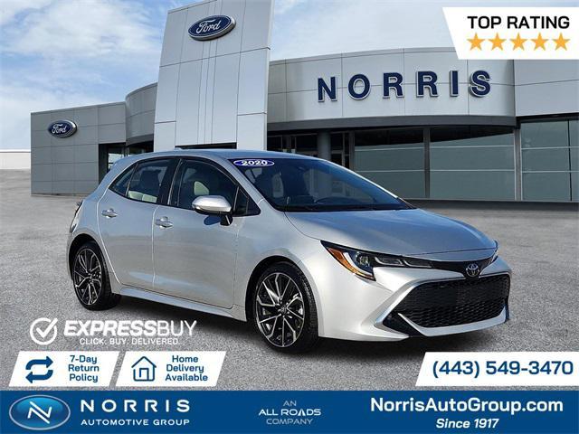 used 2020 Toyota Corolla Hatchback car, priced at $19,787