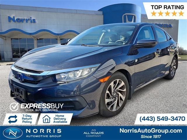 used 2016 Honda Civic car, priced at $14,987