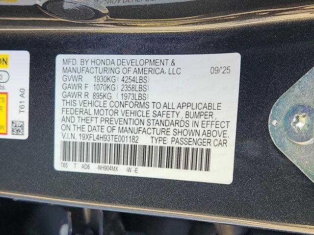 new 2026 Honda Civic Hybrid car, priced at $32,613