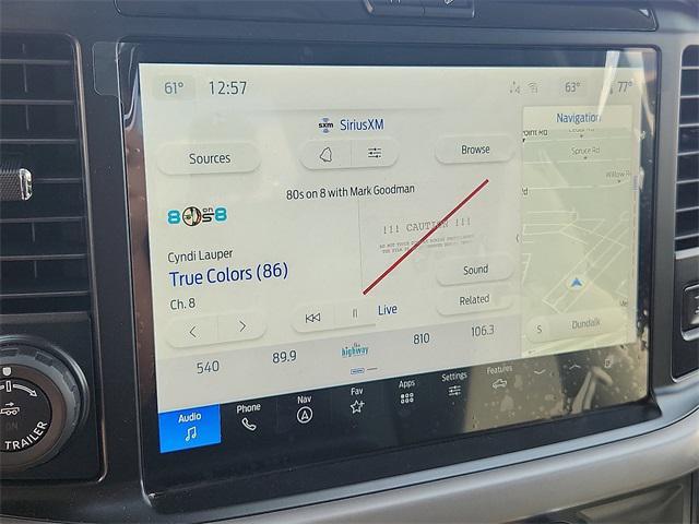 new 2025 Ford F-150 car, priced at $57,856