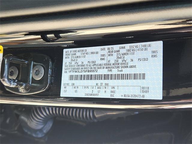 new 2025 Ford F-150 car, priced at $57,856