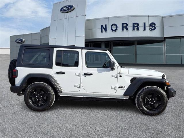 used 2021 Jeep Wrangler Unlimited car, priced at $30,487