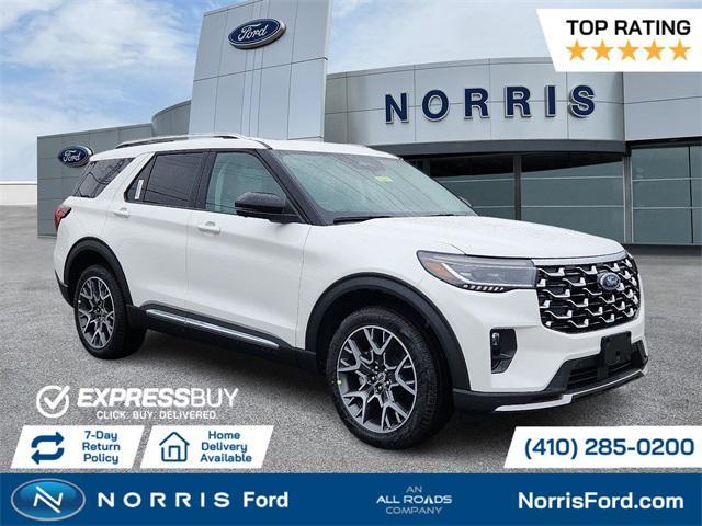 new 2025 Ford Explorer car, priced at $57,706