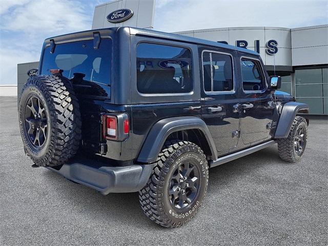 used 2021 Jeep Wrangler Unlimited car, priced at $27,887
