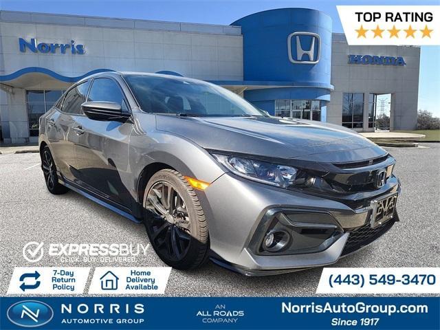 used 2021 Honda Civic car, priced at $19,587