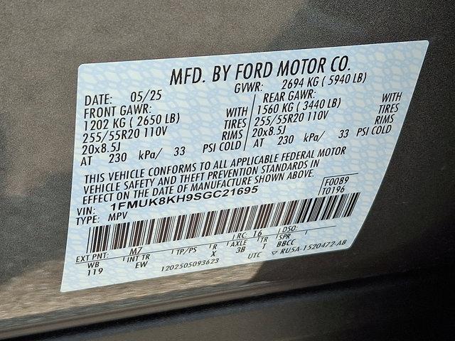 new 2025 Ford Explorer car, priced at $45,464
