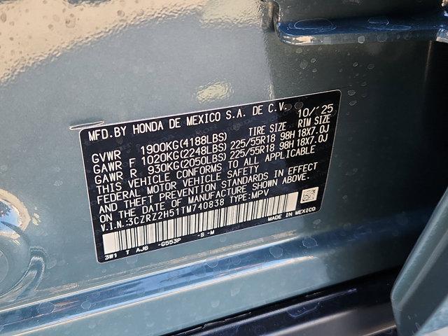 new 2026 Honda HR-V car, priced at $29,997