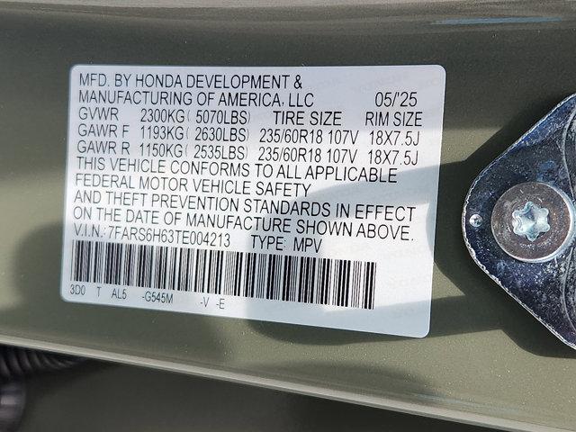 new 2026 Honda CR-V Hybrid car, priced at $40,650