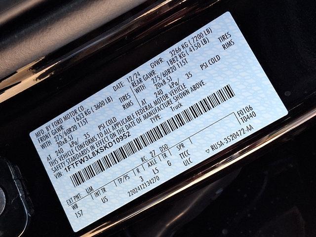 new 2025 Ford F-150 car, priced at $60,959