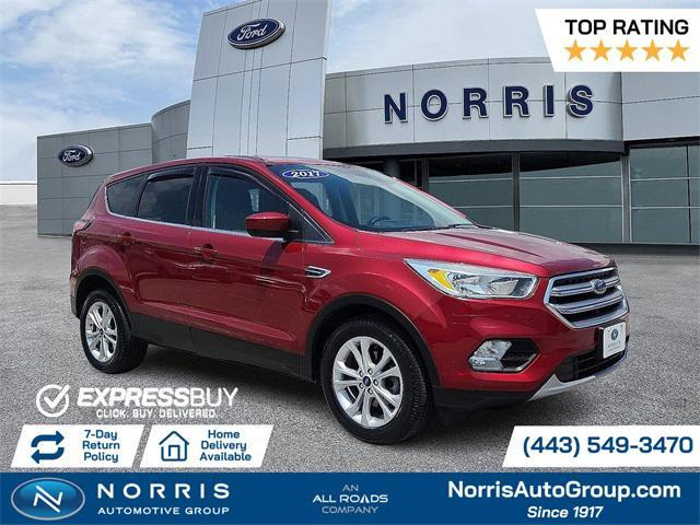 used 2017 Ford Escape car, priced at $12,987