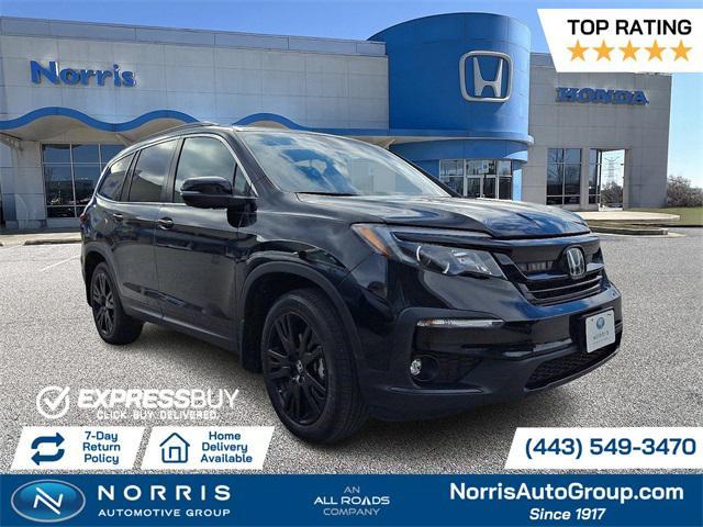 used 2022 Honda Pilot car, priced at $32,287