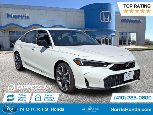 new 2025 Honda Civic Hybrid car, priced at $31,119