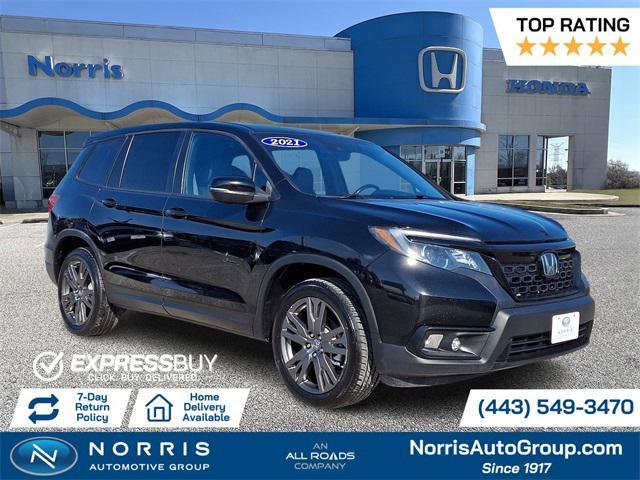 used 2021 Honda Passport car, priced at $23,987