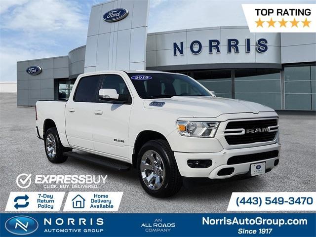 used 2019 Ram 1500 car, priced at $28,987