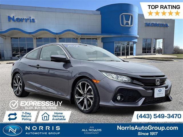 used 2019 Honda Civic Si car, priced at $22,787