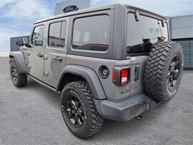 used 2021 Jeep Wrangler Unlimited car, priced at $30,987