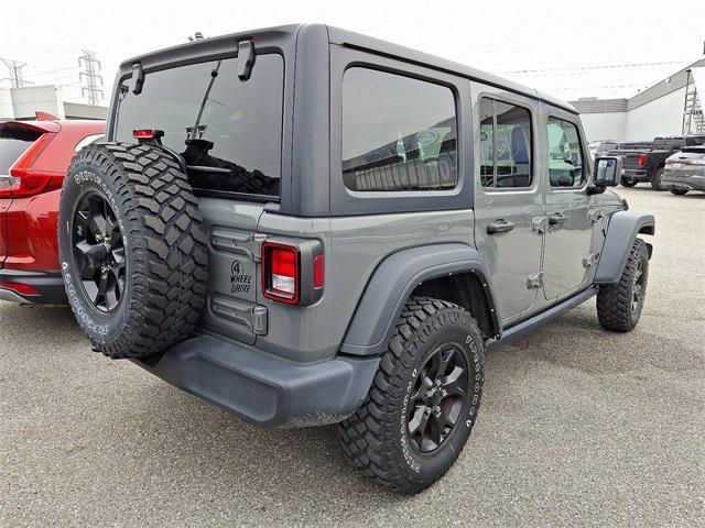 used 2021 Jeep Wrangler Unlimited car, priced at $30,987