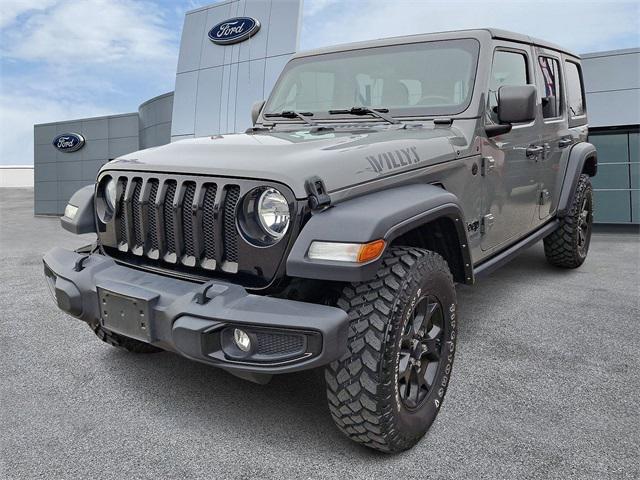 used 2021 Jeep Wrangler Unlimited car, priced at $30,987