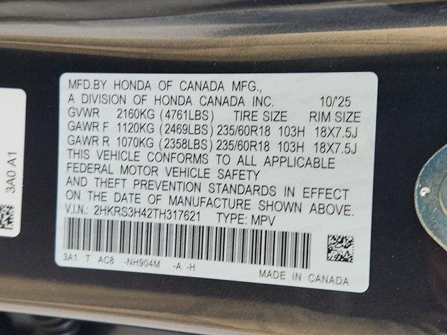 new 2026 Honda CR-V car, priced at $33,042