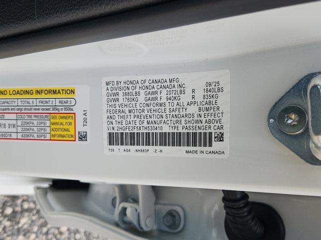 new 2026 Honda Civic car, priced at $26,974