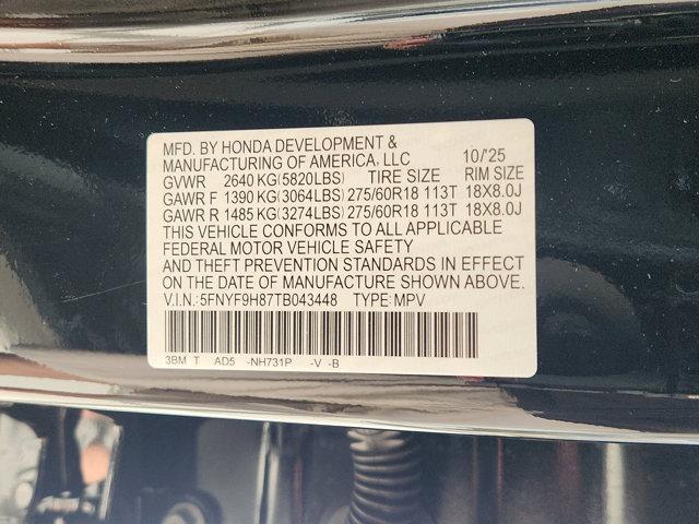 new 2026 Honda Passport car, priced at $51,215