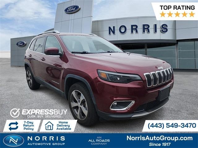 used 2019 Jeep Cherokee car, priced at $20,487