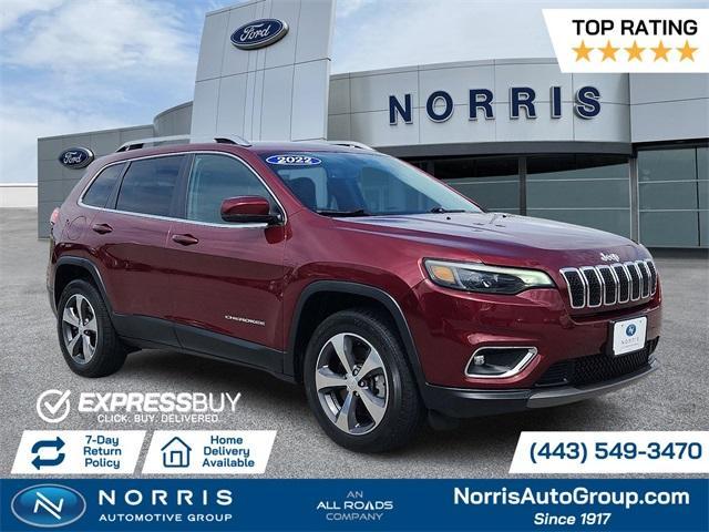 used 2019 Jeep Cherokee car, priced at $19,987