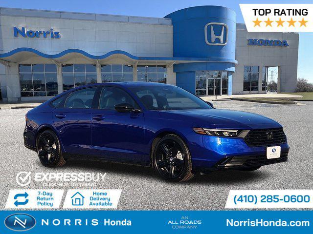 new 2025 Honda Accord Hybrid car, priced at $35,162