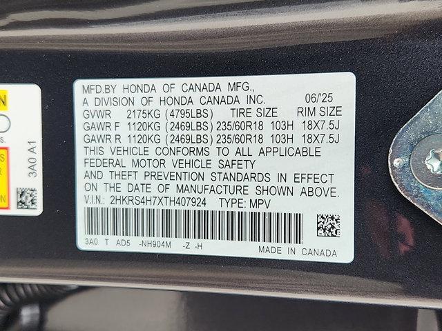 new 2026 Honda CR-V car, priced at $36,376