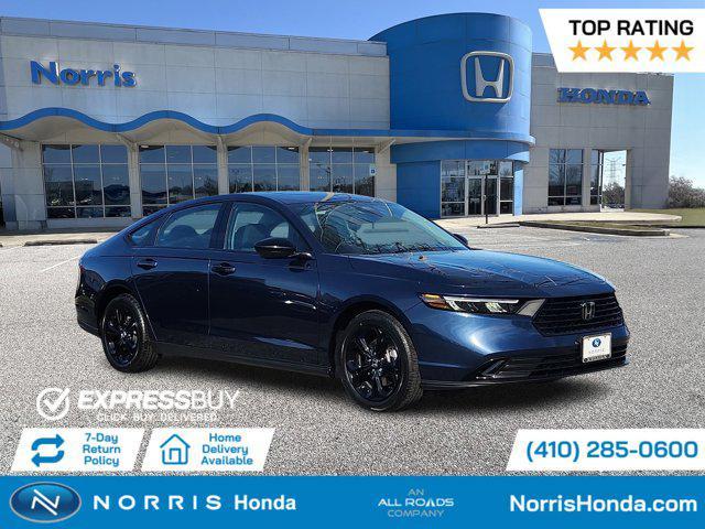 new 2025 Honda Accord car, priced at $30,319