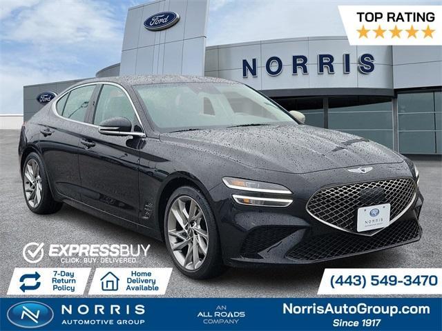 used 2022 Genesis G70 car, priced at $23,987