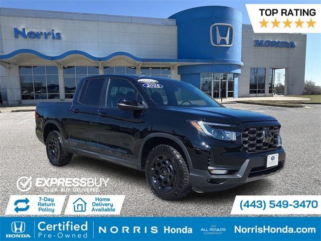 used 2025 Honda Ridgeline car, priced at $38,687