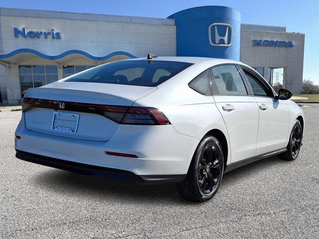 new 2025 Honda Accord car, priced at $30,650