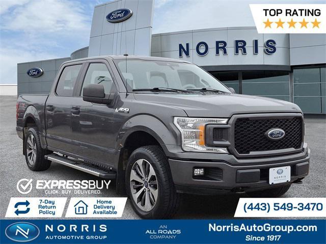 used 2019 Ford F-150 car, priced at $17,587