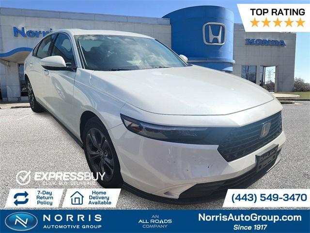 used 2023 Honda Accord car, priced at $23,187