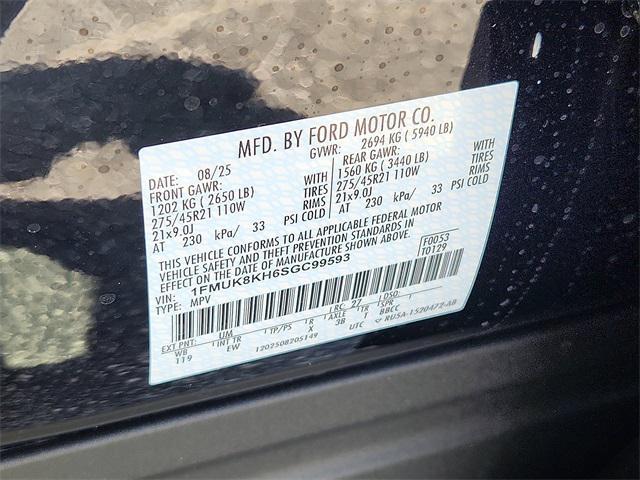new 2025 Ford Explorer car, priced at $47,643
