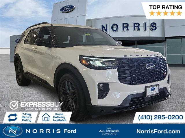 new 2025 Ford Explorer car, priced at $55,699