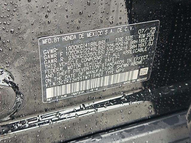 new 2026 Honda HR-V car, priced at $29,508