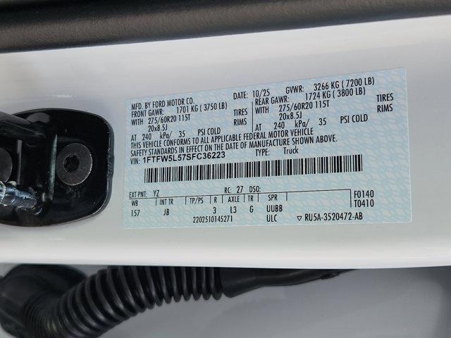 new 2025 Ford F-150 car, priced at $65,124