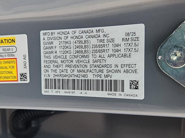 new 2026 Honda CR-V car, priced at $32,940