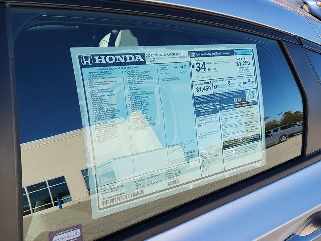 new 2026 Honda Civic car, priced at $27,684
