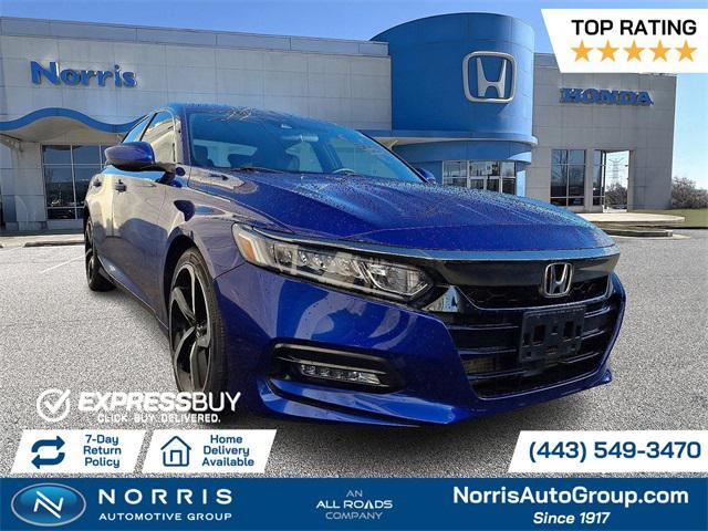 used 2019 Honda Accord car, priced at $19,487