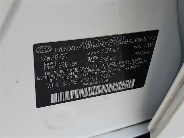 used 2020 Hyundai Sonata car, priced at $15,987