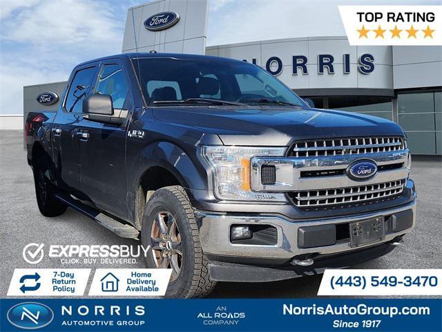 used 2018 Ford F-150 car, priced at $18,187