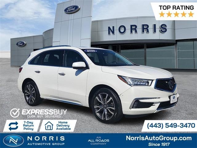 used 2020 Acura MDX car, priced at $16,987