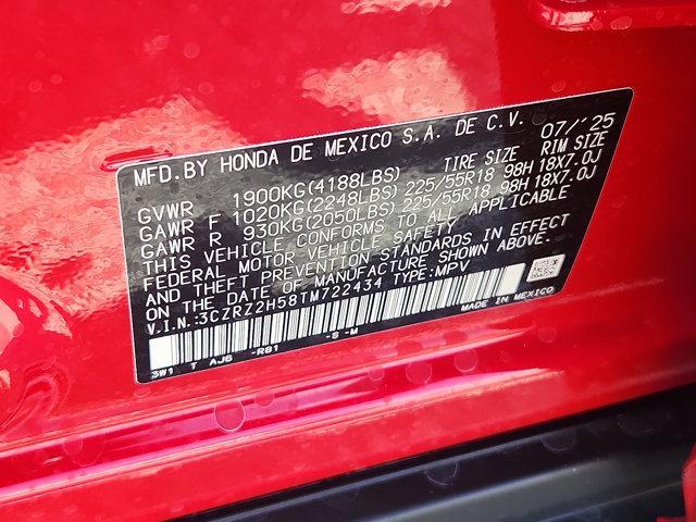 new 2026 Honda HR-V car, priced at $29,508