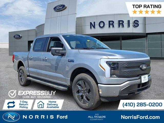 new 2025 Ford F-150 Lightning car, priced at $70,190