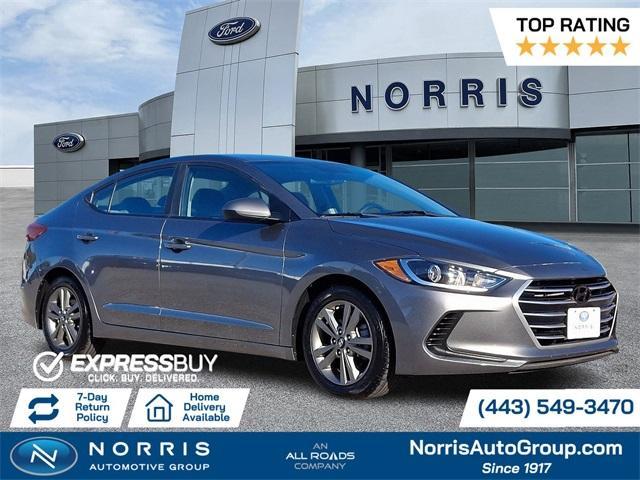 used 2018 Hyundai Elantra car, priced at $11,287